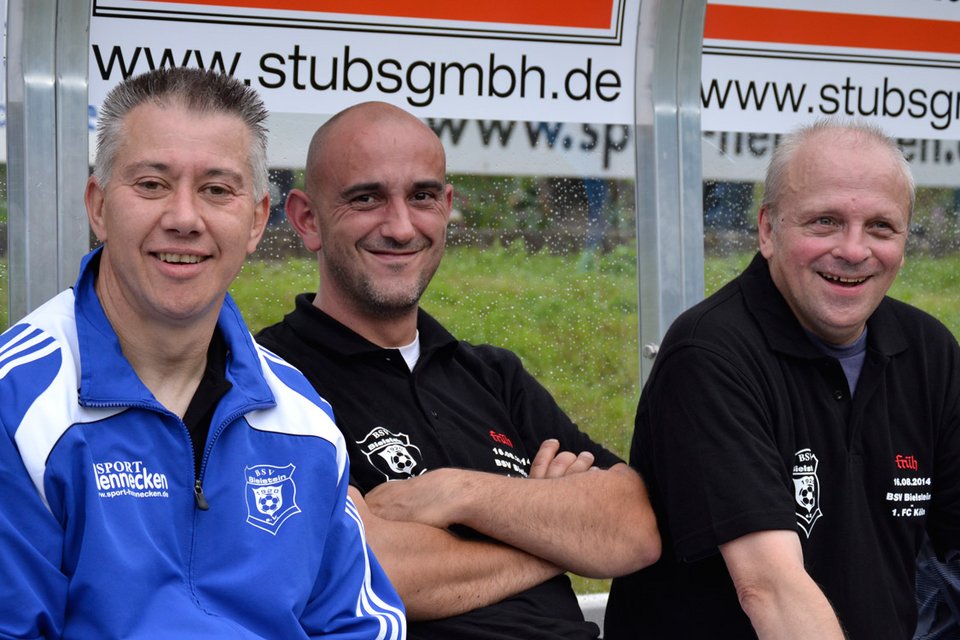 Vermutlich die schönste Niederlage der Karriere: Frank Heerling, Jörg Große und Ede Noreikat hatten ihre Freude am Spielverlauf Vermutlich die schönste Niederlage der Karriere: Frank Heerling, Jörg Große und Ede Noreikat hatten ihre Freude am Spielverlauf