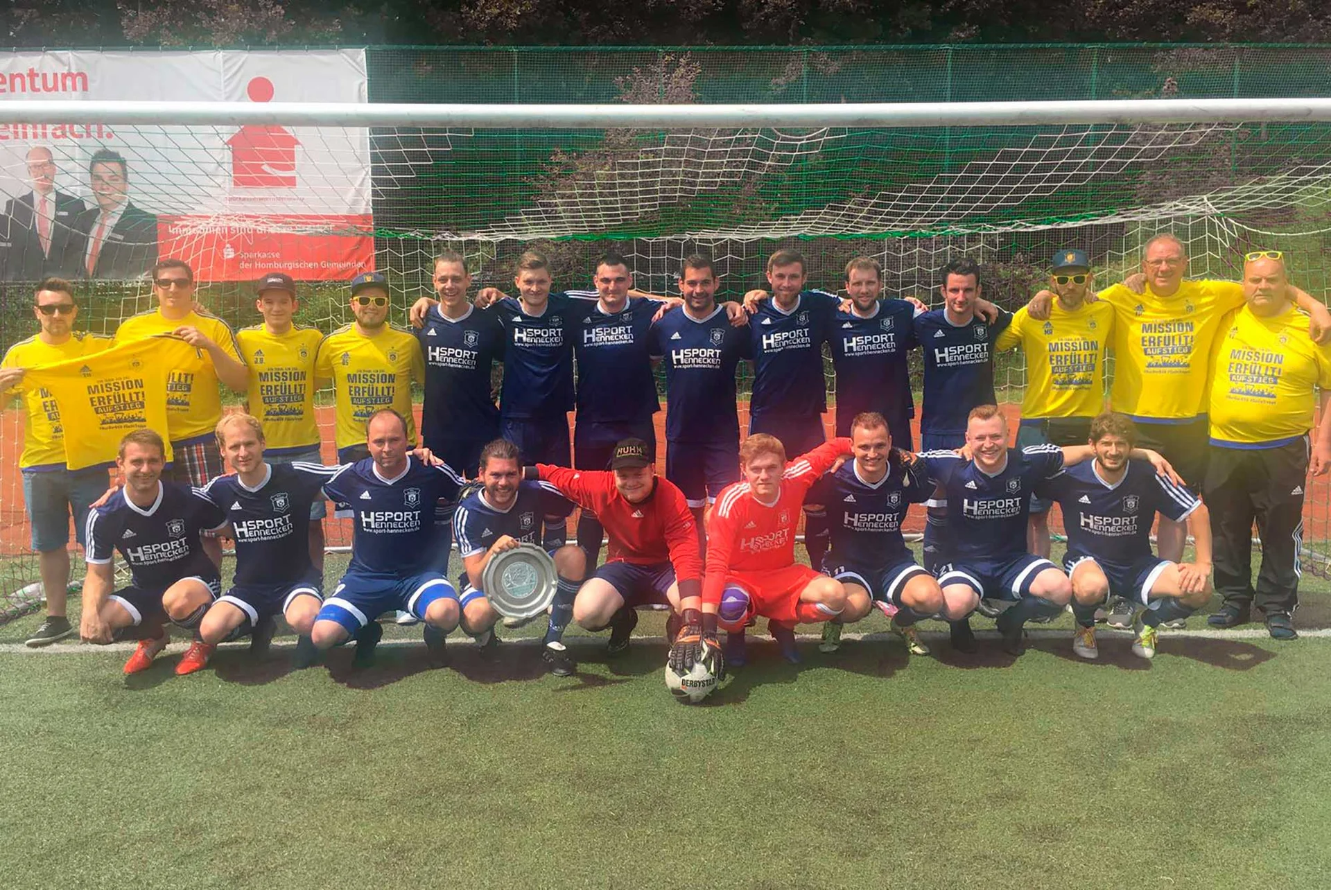 Unsere Erste Herren präsentierte sich über die gesamte Saison als verschworene Einheit