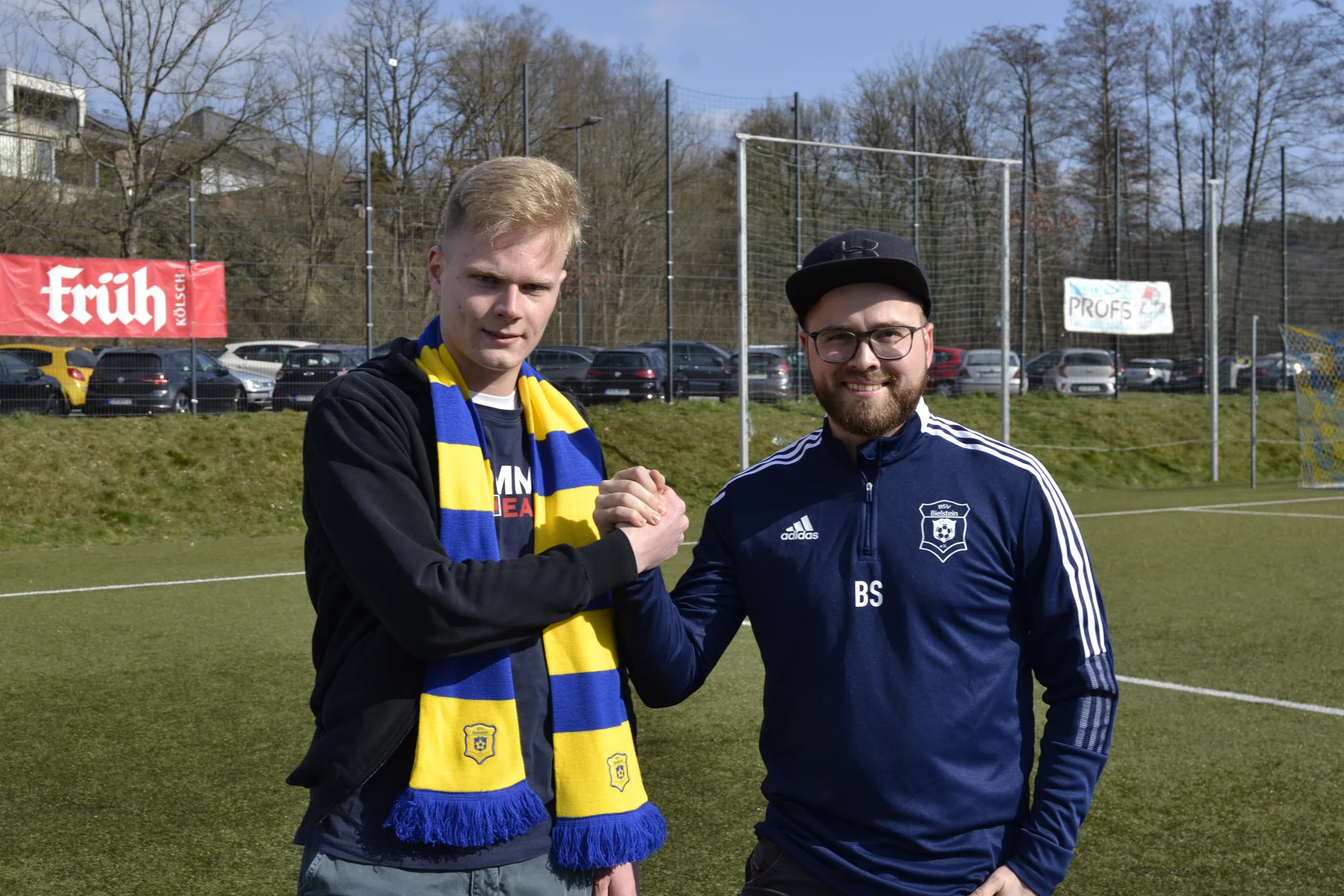 Yannick König (links) kehrt zu seinem Heimatverein zurück