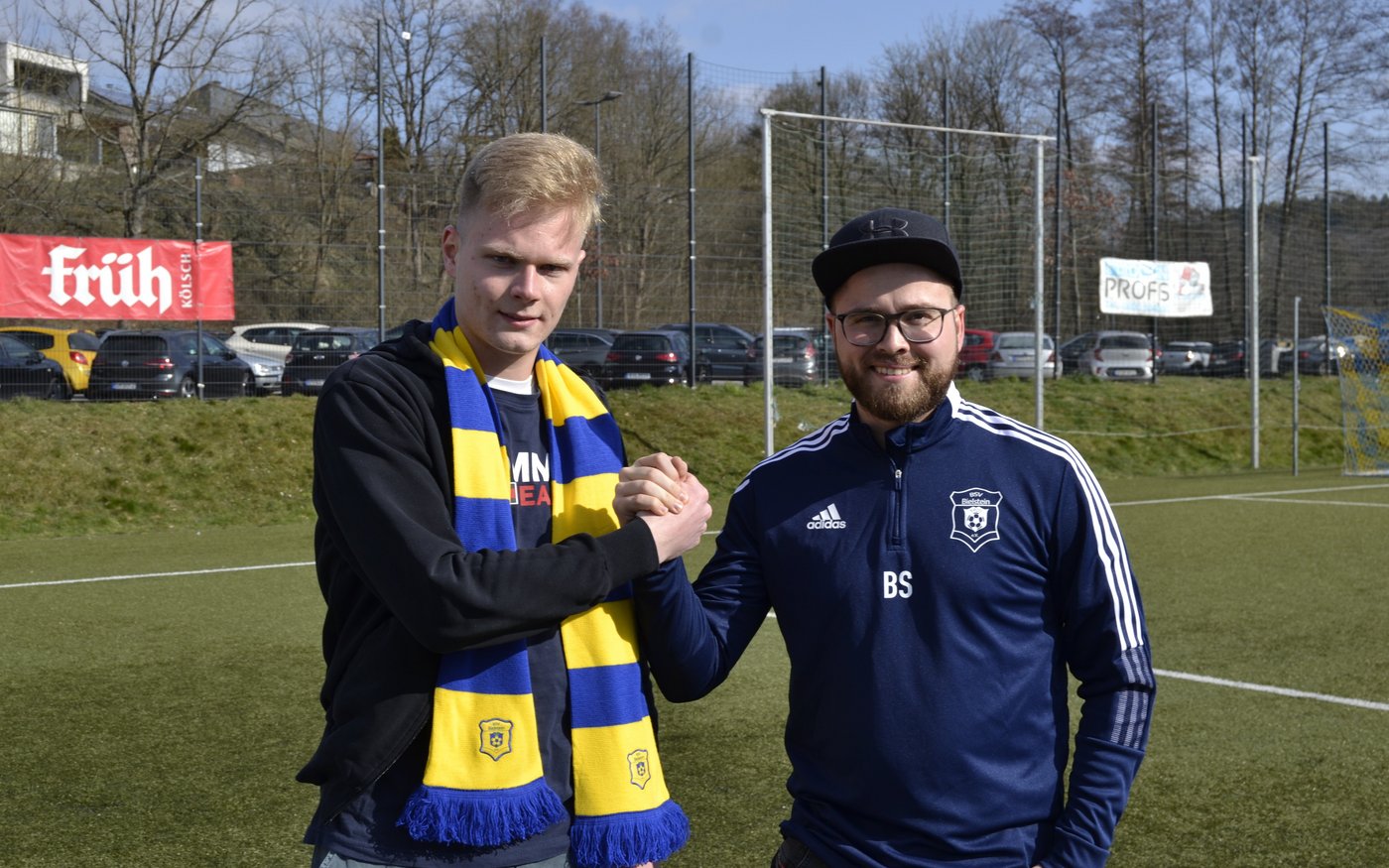 Yannick König (links) kehrt zu seinem Heimatverein zurück