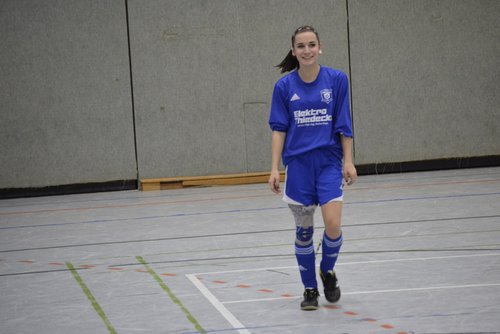 Jenny Völker versprühte beim Torschusstraining gute Laune Jenny Völker versprühte beim Torschusstraining gute Laune
