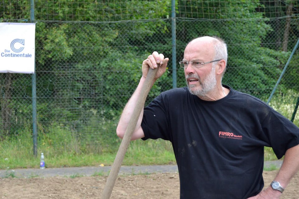 Geschafft: Alt-Präsi Rainer Klocke gönnt sich eine Auszeit Geschafft: Alt-Präsi Rainer Klocke gönnt sich eine Auszeit