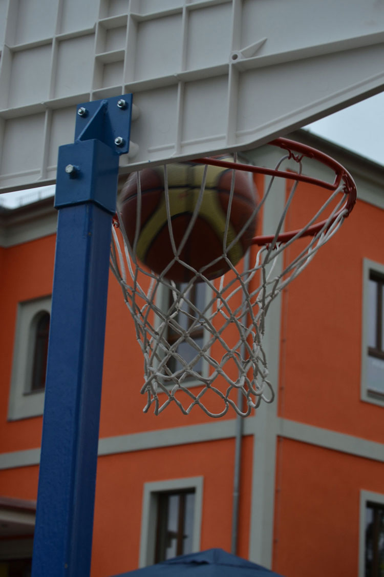 ... und landete im Netz ... und landete im Netz